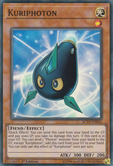 Kuriphoton [AC19-EN016] Super Rare | Card Merchant Takapuna