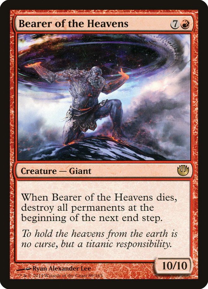 Bearer of the Heavens [Journey into Nyx] | Card Merchant Takapuna