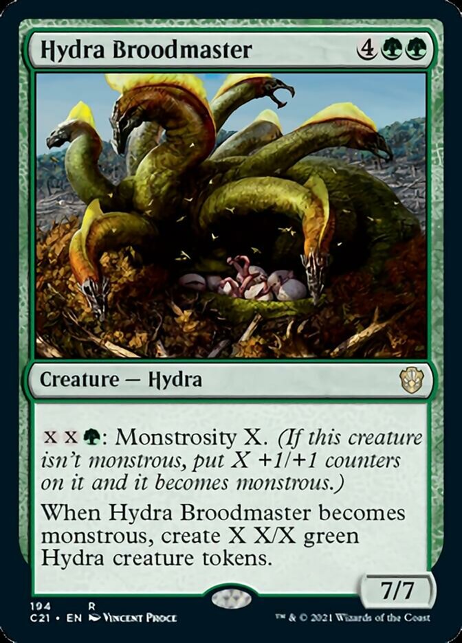 Hydra Broodmaster [Commander 2021] | Card Merchant Takapuna