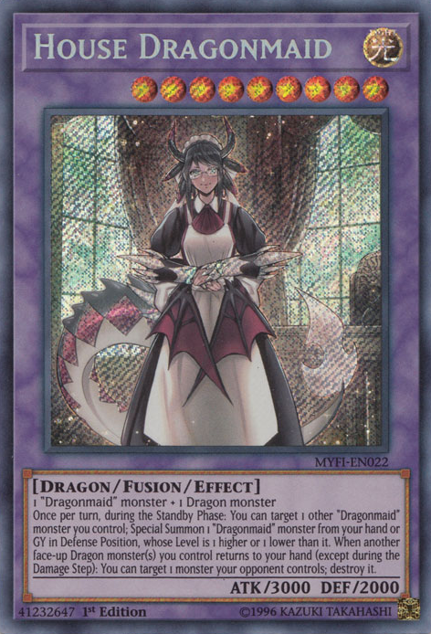 House Dragonmaid [MYFI-EN022] Secret Rare | Card Merchant Takapuna