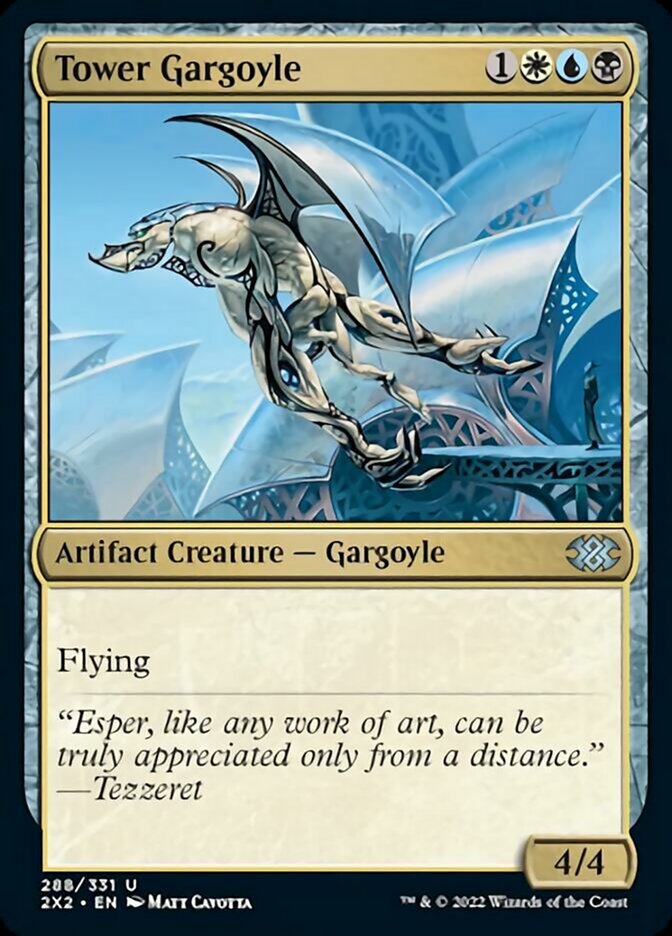 Tower Gargoyle [Double Masters 2022] | Card Merchant Takapuna