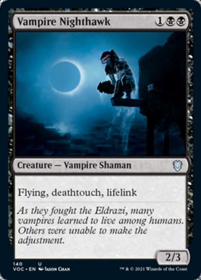 Vampire Nighthawk [Innistrad: Crimson Vow Commander] | Card Merchant Takapuna