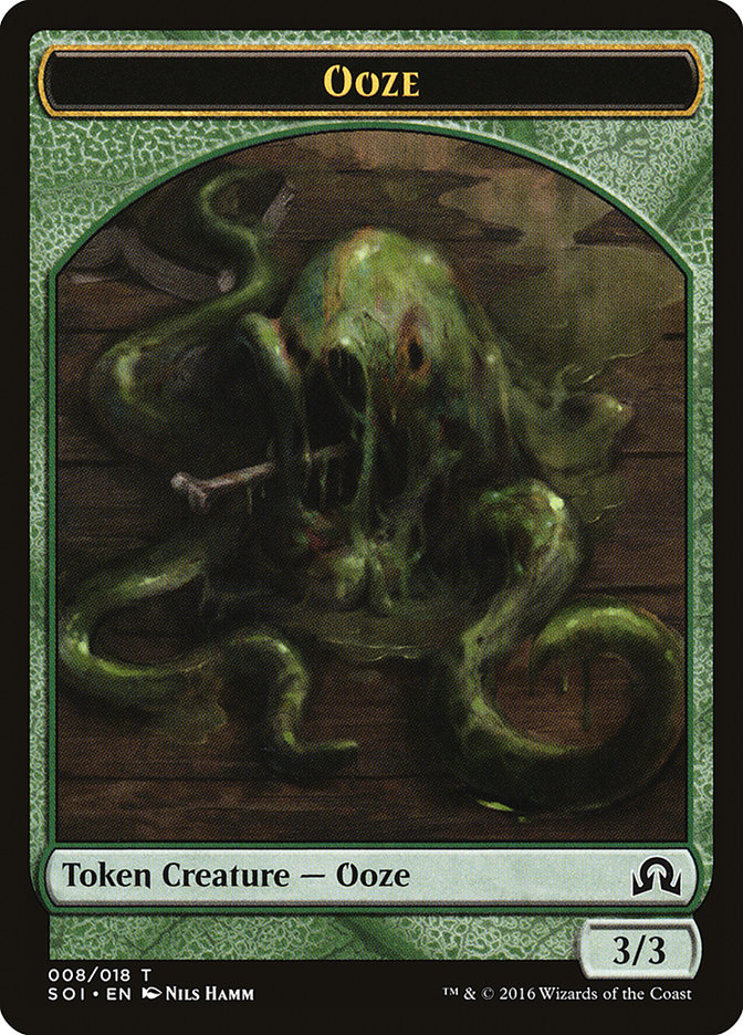 Ooze Token [Shadows over Innistrad Tokens] | Card Merchant Takapuna