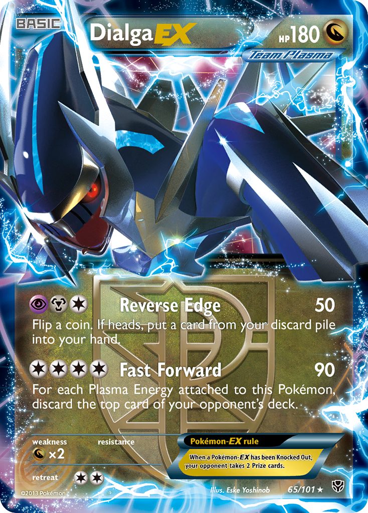 Dialga EX (65/101) [Black & White: Plasma Blast] | Card Merchant Takapuna