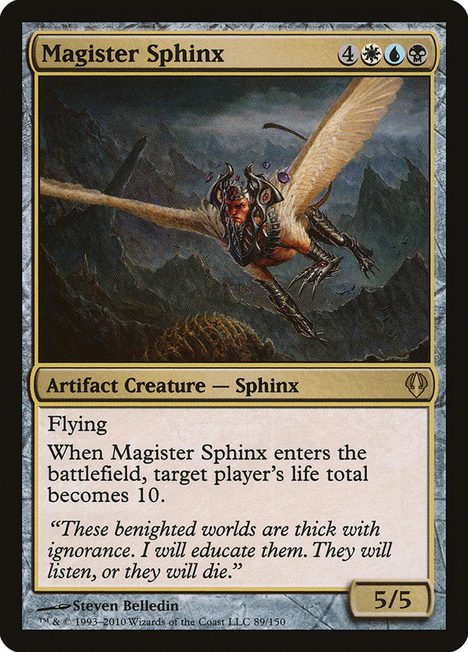 Magister Sphinx [Archenemy] | Card Merchant Takapuna