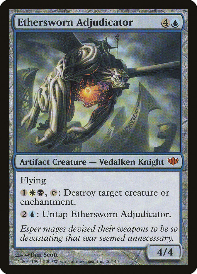 Ethersworn Adjudicator [Conflux] | Card Merchant Takapuna