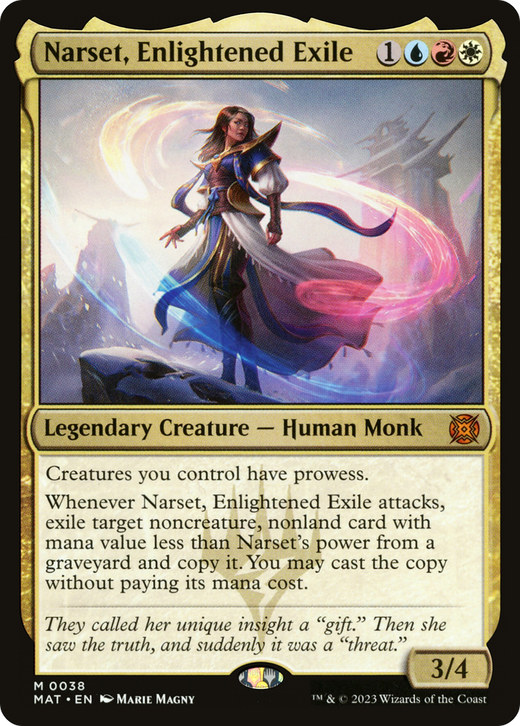 Narset, Enlightened Exile [March of the Machine: The Aftermath] | Card Merchant Takapuna