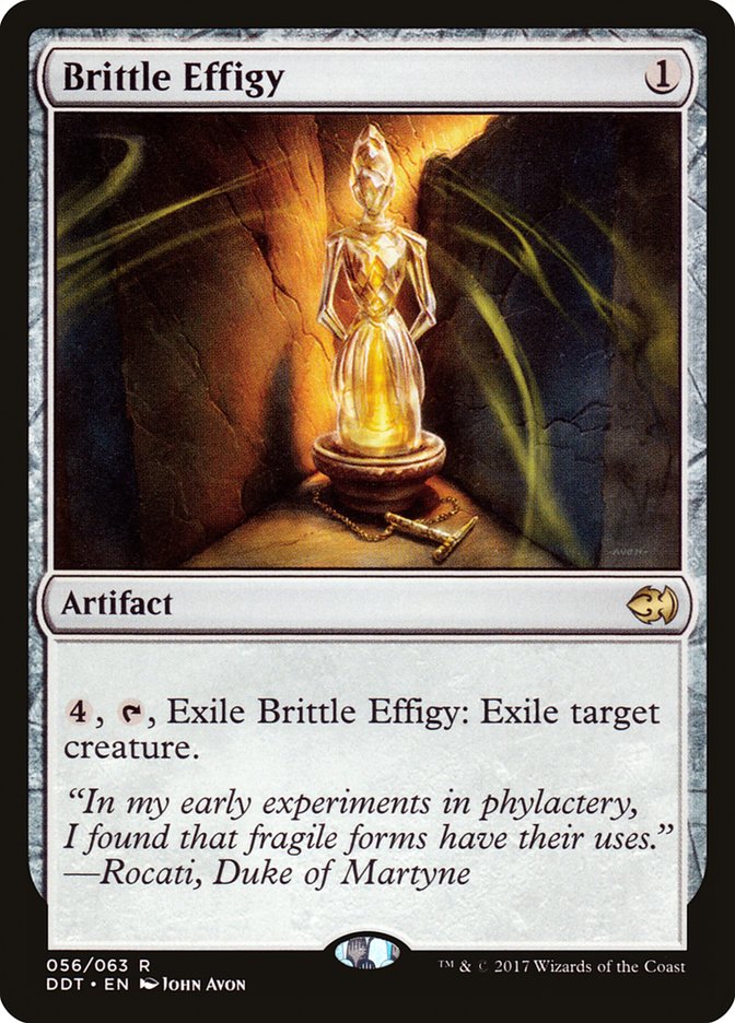 Brittle Effigy [Duel Decks: Merfolk vs. Goblins] | Card Merchant Takapuna