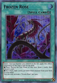 Frozen Rose (Blue) [LDS2-EN119] Ultra Rare | Card Merchant Takapuna