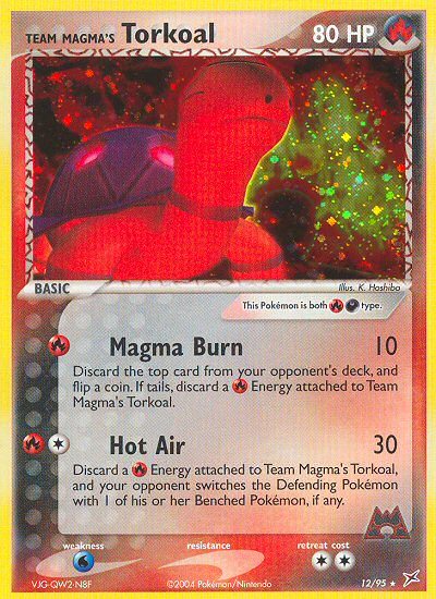 Team Magma's Torkoal (12/95) [EX: Team Magma vs Team Aqua] | Card Merchant Takapuna