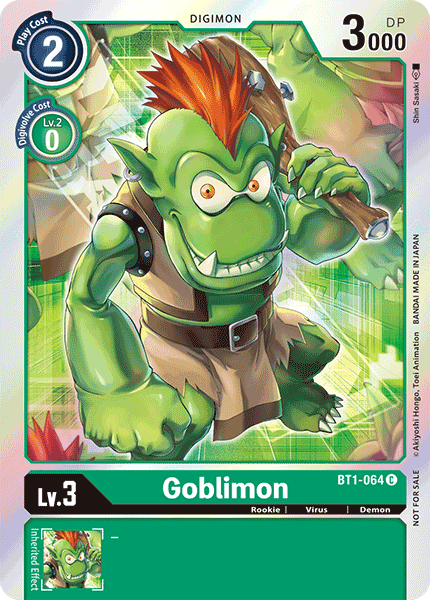 Goblimon [BT1-064] (Event Pack) [Release Special Booster Ver.1.0 Promos] | Card Merchant Takapuna