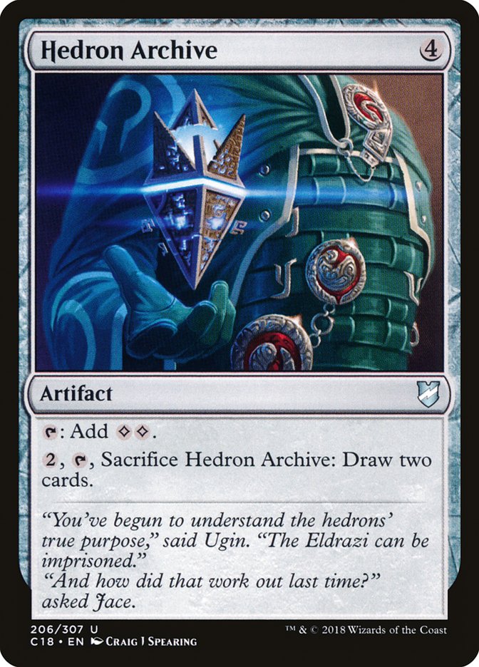 Hedron Archive [Commander 2018] | Card Merchant Takapuna