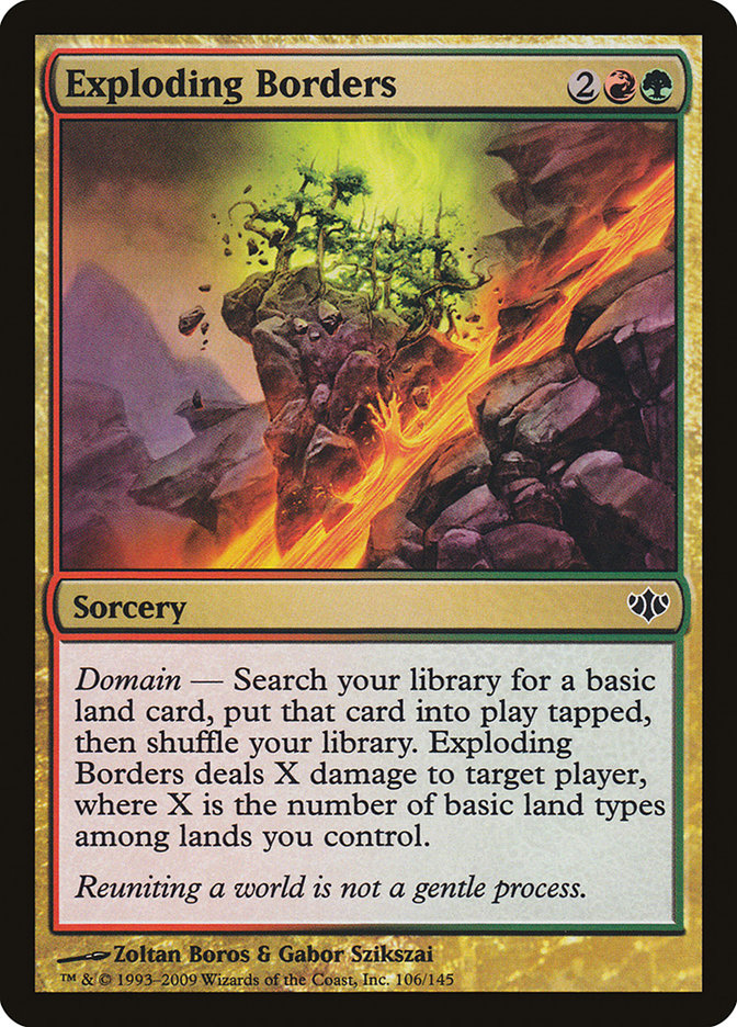 Exploding Borders [Conflux] | Card Merchant Takapuna