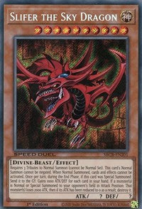 Slifer the Sky Dragon [SBCB-EN201] Secret Rare | Card Merchant Takapuna