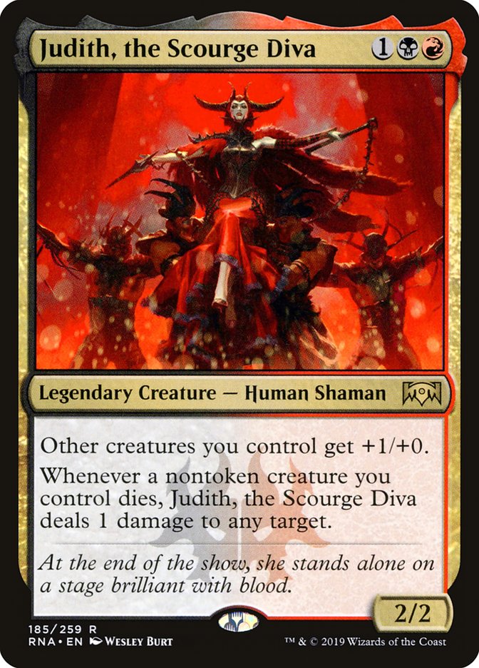 Judith, the Scourge Diva [Ravnica Allegiance] | Card Merchant Takapuna