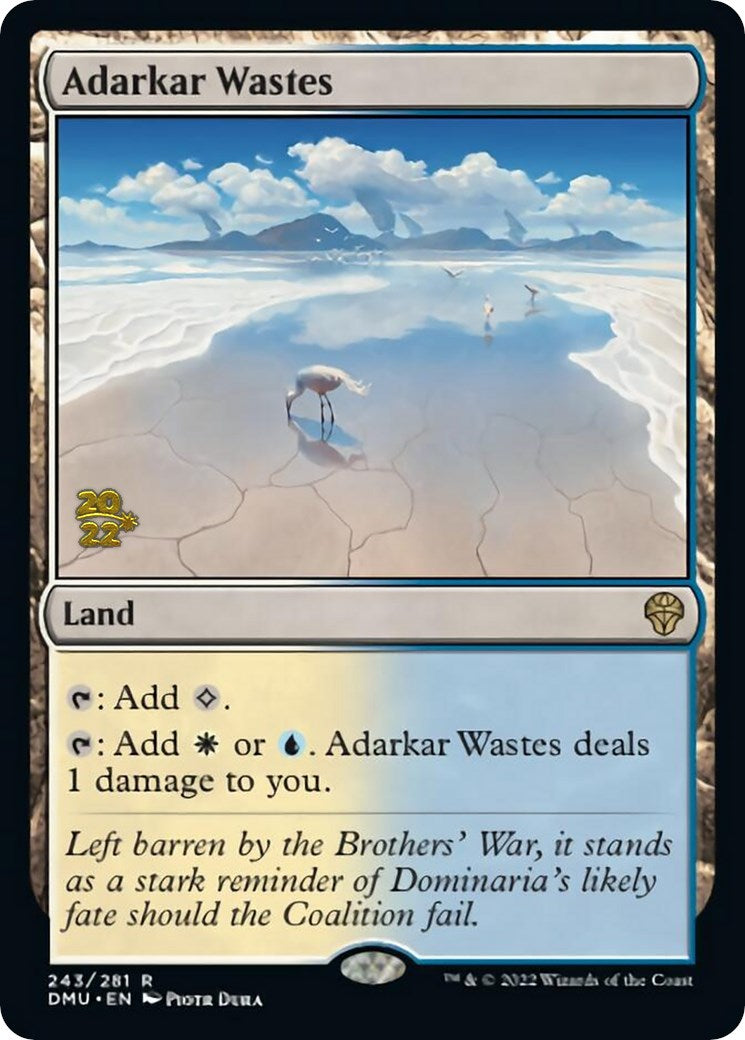 Adarkar Wastes [Dominaria United Prerelease Promos] | Card Merchant Takapuna