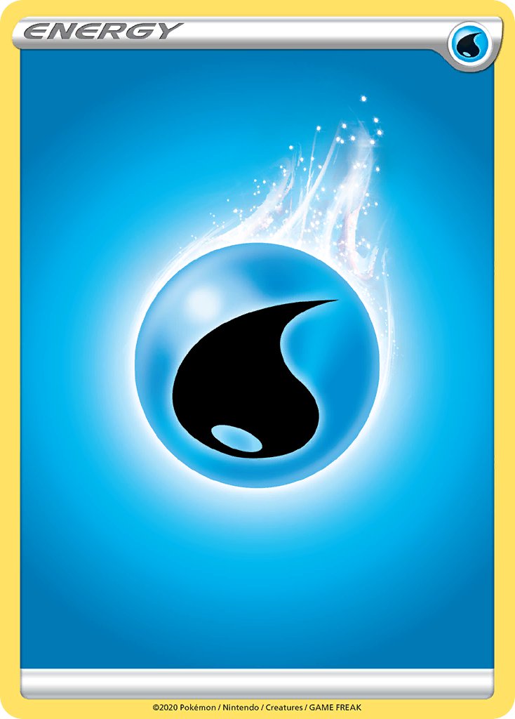 Water Energy [Sword & Shield: Base Set] | Card Merchant Takapuna