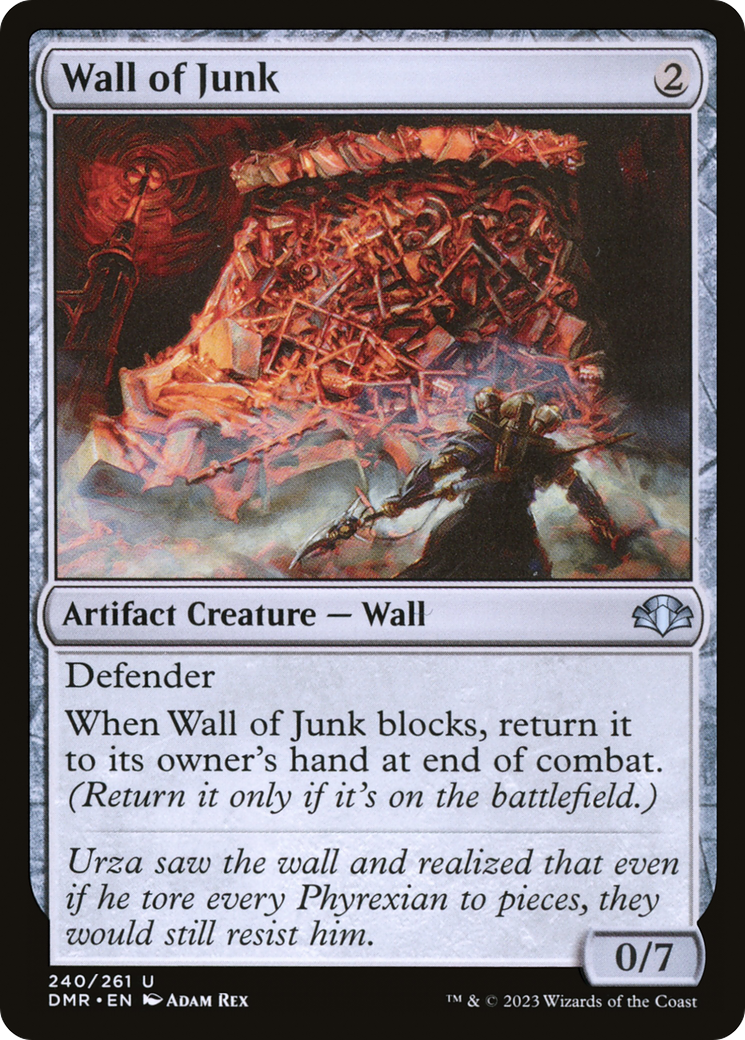 Wall of Junk [Dominaria Remastered] | Card Merchant Takapuna