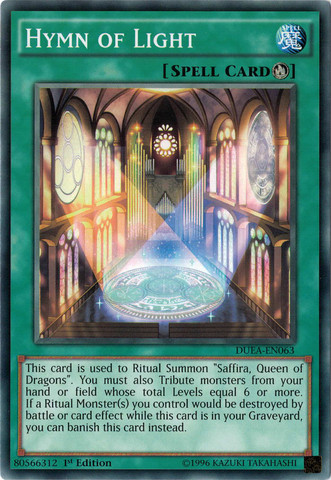 Hymn of Light [DUEA-EN063] Common | Card Merchant Takapuna