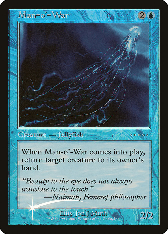 Man-o'-War [Arena League 2002] | Card Merchant Takapuna