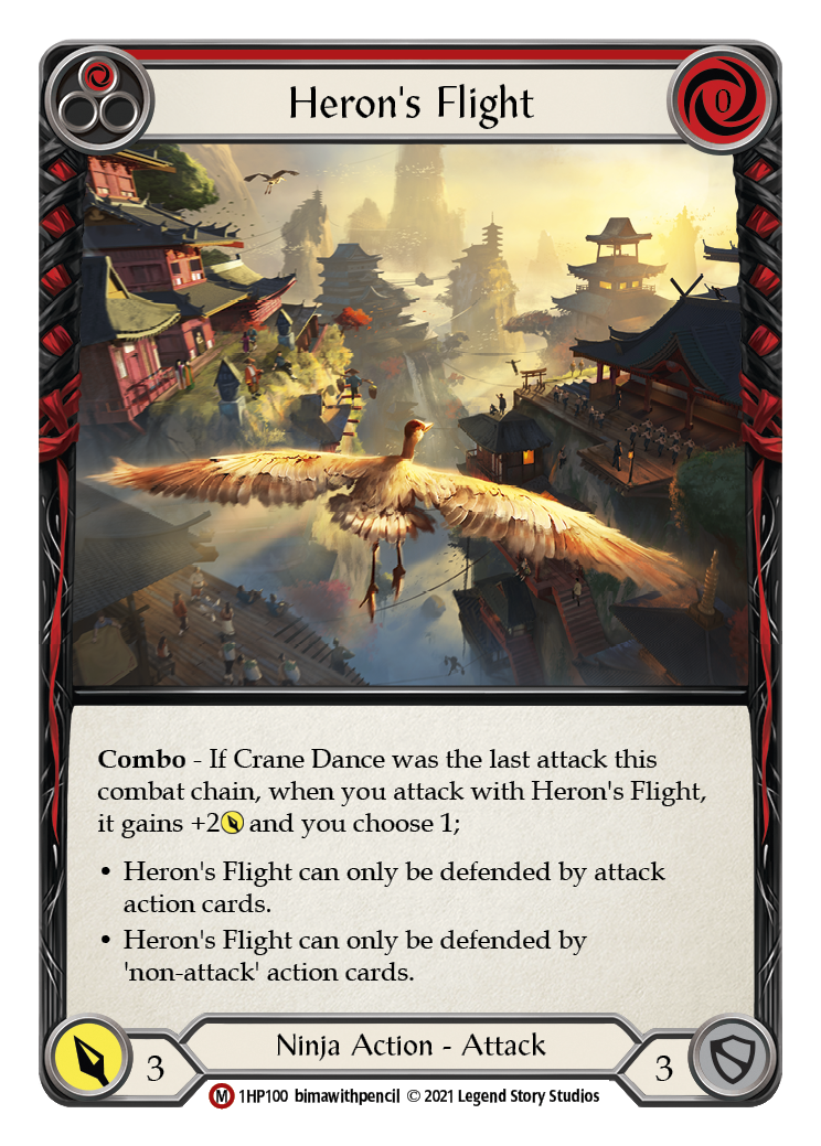 Heron's Flight [1HP100] (History Pack 1) | Card Merchant Takapuna