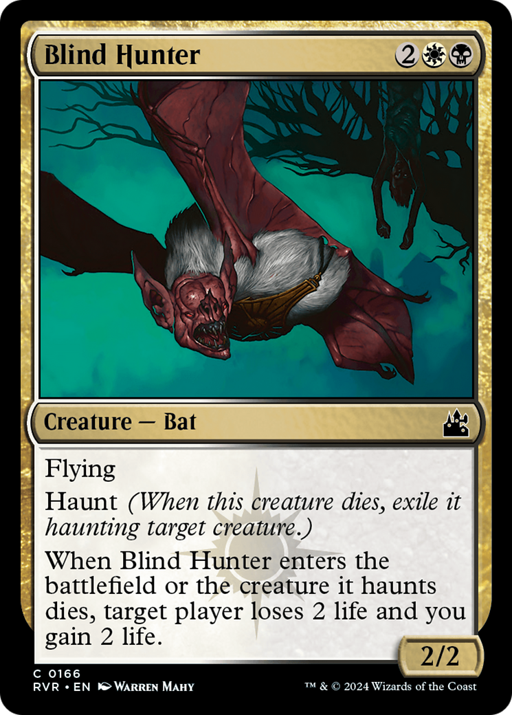 Blind Hunter [Ravnica Remastered] | Card Merchant Takapuna