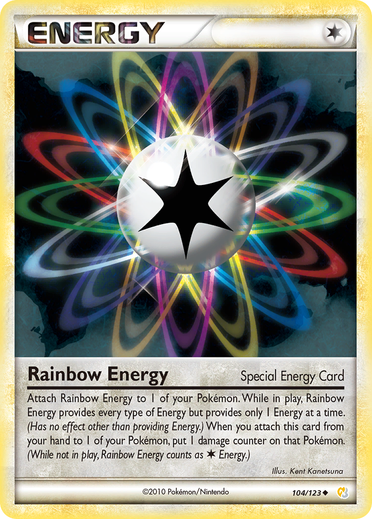 Rainbow Energy (104/123) [HeartGold & SoulSilver: Base Set] | Card Merchant Takapuna