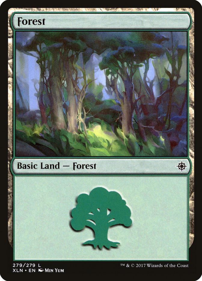 Forest (279) [Ixalan] | Card Merchant Takapuna