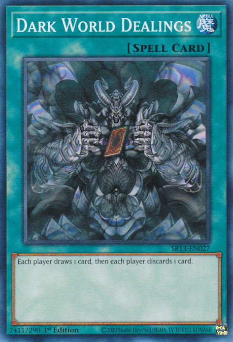 Dark World Dealings [SR13-EN027] Common | Card Merchant Takapuna