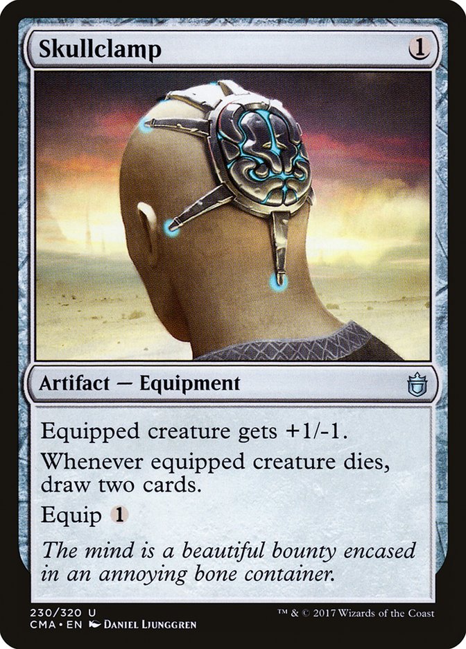 Skullclamp [Commander Anthology] | Card Merchant Takapuna