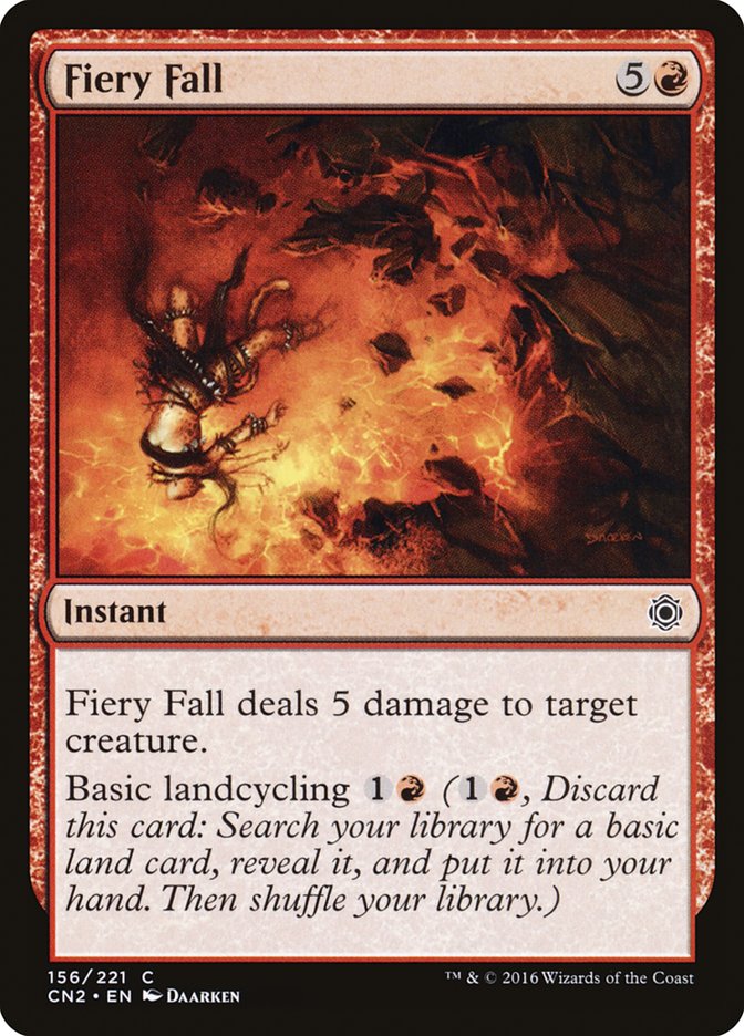 Fiery Fall [Conspiracy: Take the Crown] | Card Merchant Takapuna