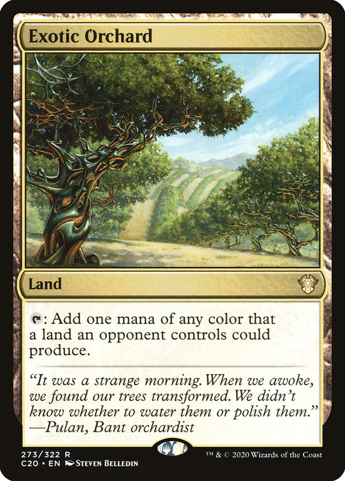 Exotic Orchard [Commander 2020] | Card Merchant Takapuna