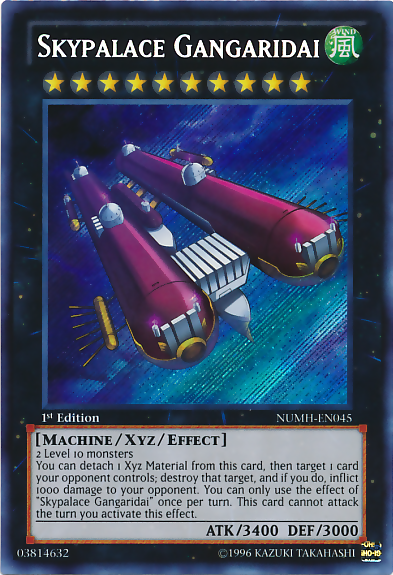 Skypalace Gangaridai [NUMH-EN045] Secret Rare | Card Merchant Takapuna