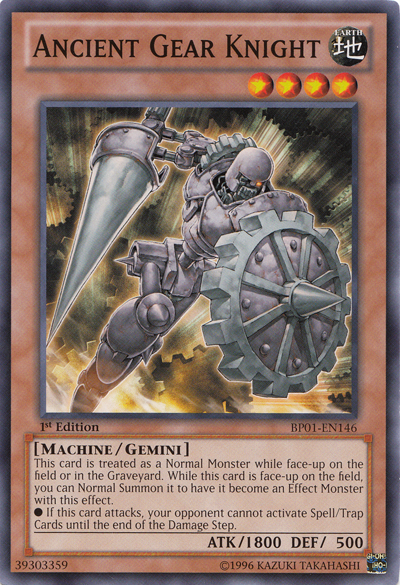 Ancient Gear Knight [BP01-EN146] Common | Card Merchant Takapuna