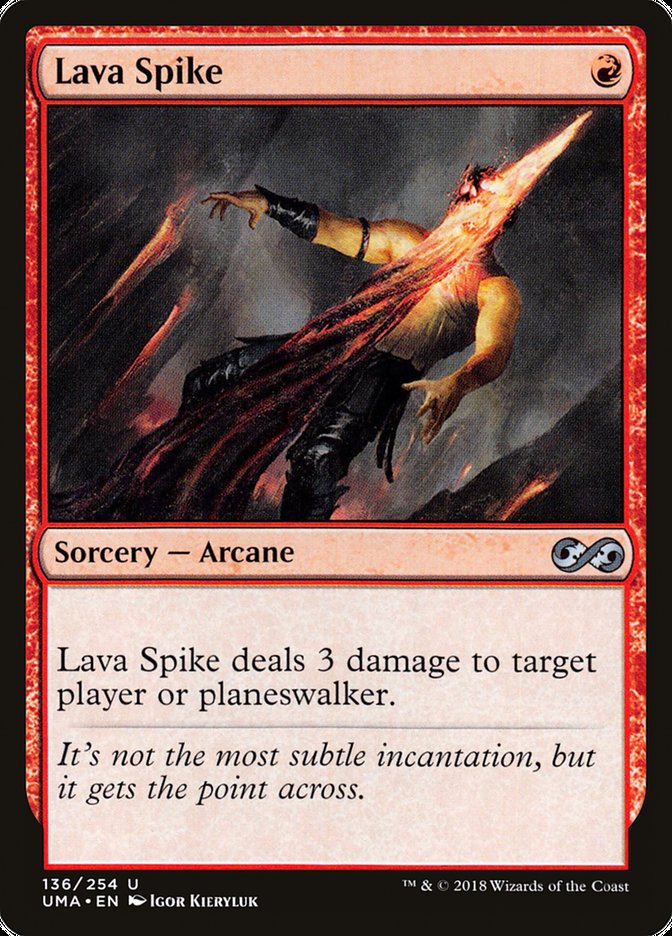 Lava Spike [Ultimate Masters] | Card Merchant Takapuna