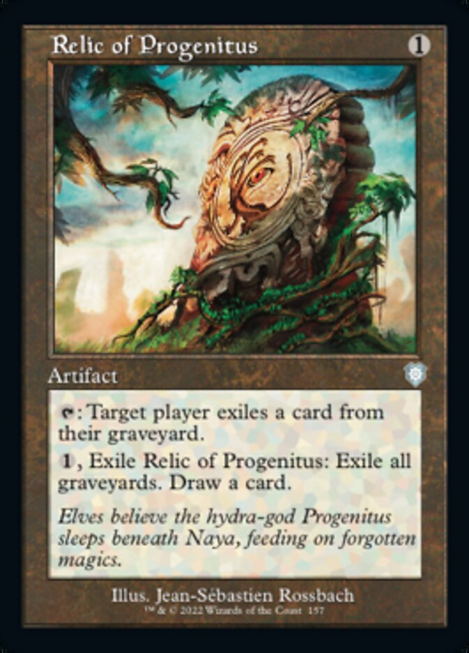 Relic of Progenitus (Retro) [The Brothers' War Commander] | Card Merchant Takapuna