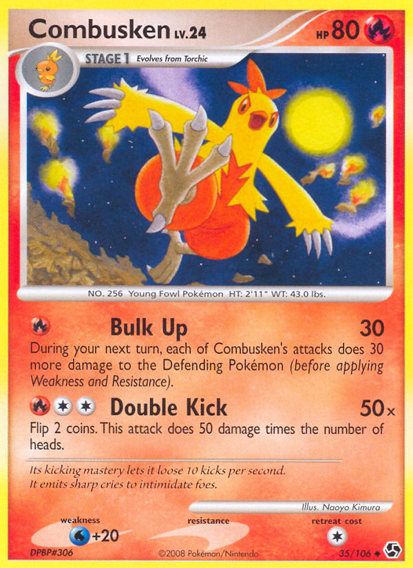 Combusken (35/106) [Diamond & Pearl: Great Encounters] | Card Merchant Takapuna