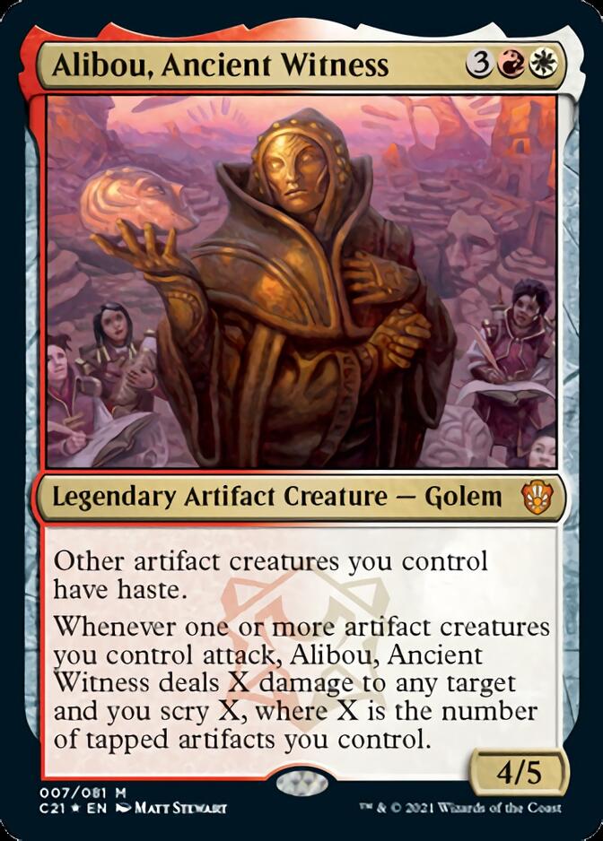 Alibou, Ancient Witness [Commander 2021] | Card Merchant Takapuna