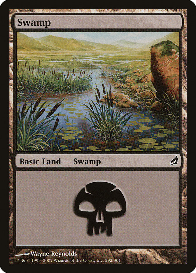 Swamp (292) [Lorwyn] | Card Merchant Takapuna