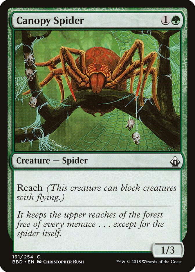 Canopy Spider [Battlebond] | Card Merchant Takapuna