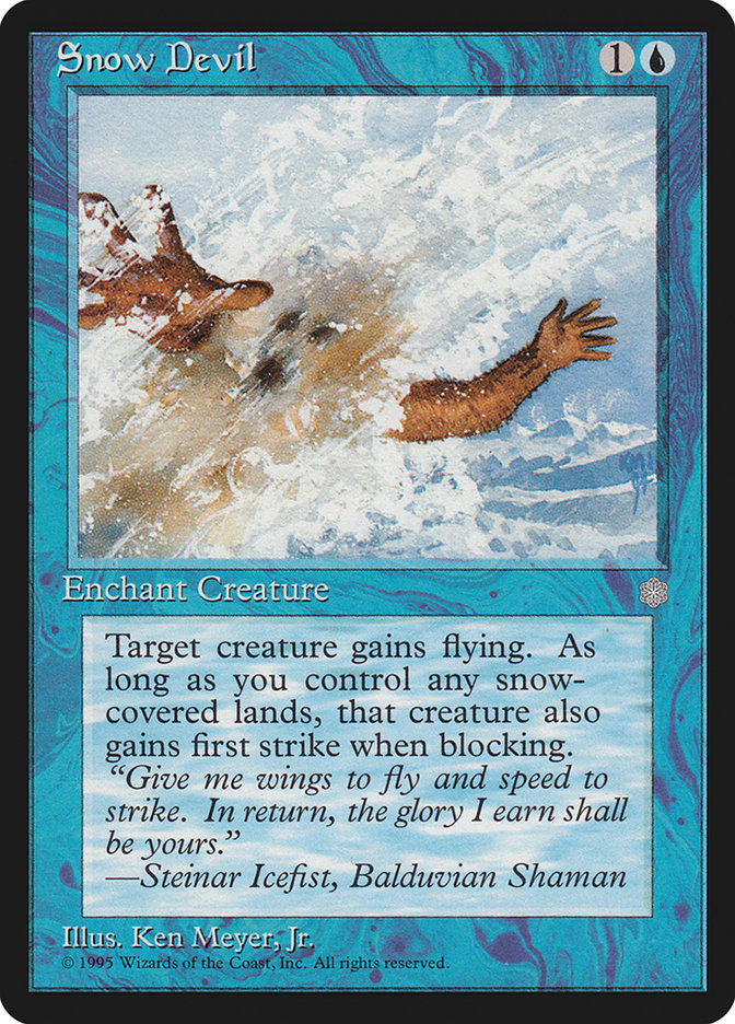 Snow Devil [Ice Age] | Card Merchant Takapuna