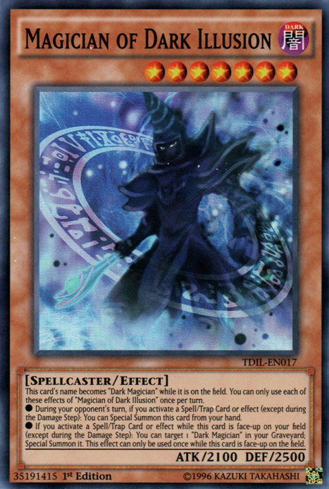 Magician of Dark Illusion [TDIL-EN017] Super Rare | Card Merchant Takapuna