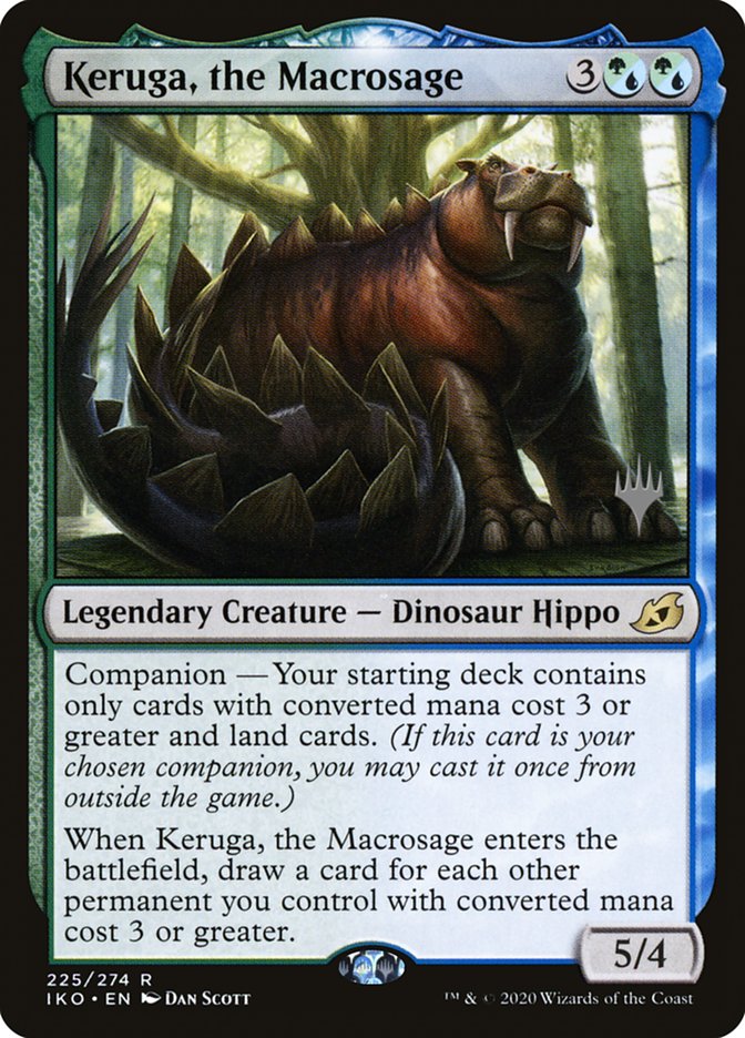 Keruga, the Macrosage (Promo Pack) [Ikoria: Lair of Behemoths Promos] | Card Merchant Takapuna