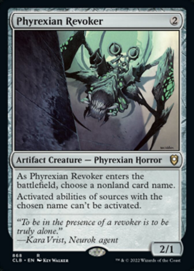 Phyrexian Revoker [Commander Legends: Battle for Baldur's Gate] | Card Merchant Takapuna