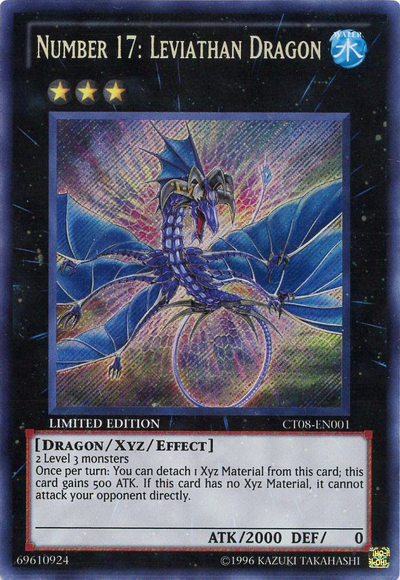 Number 17: Leviathan Dragon [CT08-EN001] Secret Rare | Card Merchant Takapuna