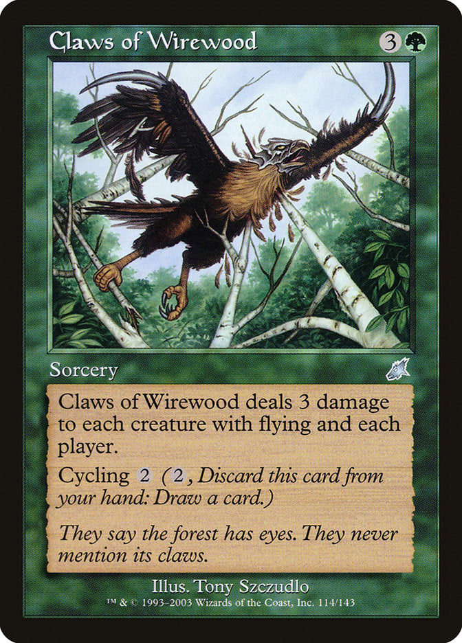 Claws of Wirewood [Scourge] | Card Merchant Takapuna