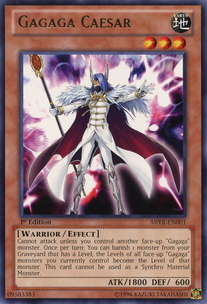 Gagaga Caesar [ABYR-EN001] Rare | Card Merchant Takapuna