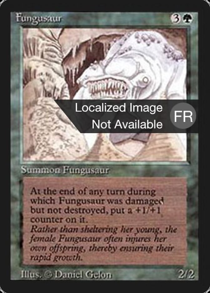 Fungusaur [Foreign Black Border] | Card Merchant Takapuna