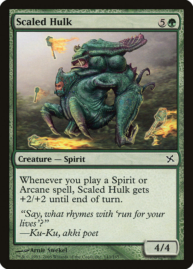 Scaled Hulk [Betrayers of Kamigawa] | Card Merchant Takapuna