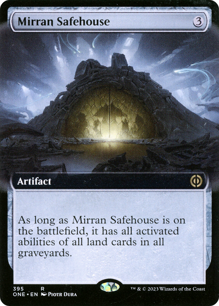 Mirran Safehouse (Extended Art) [Phyrexia: All Will Be One] | Card Merchant Takapuna